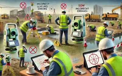 Errores comunes en levantamientos topográficos y cómo evitarlos