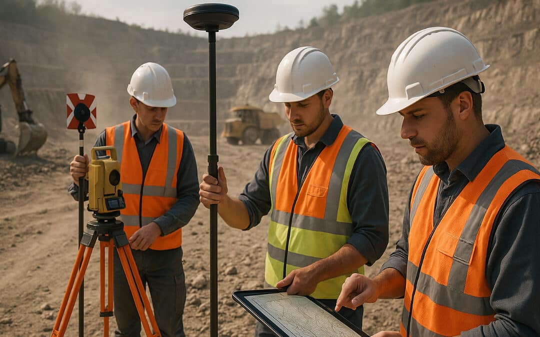 ¿Cómo afecta la topografía a la planificación de minas y canteras?
