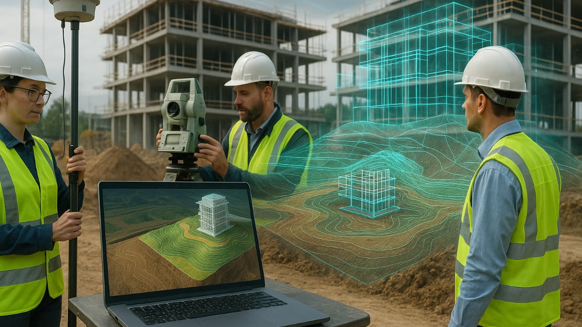 Cómo integrar estudios topográficos en BIM (Modelado de Información para la Construcción)
