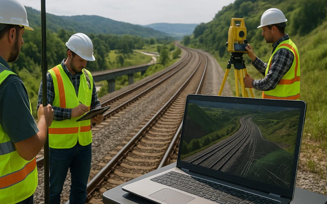 La importancia de la topografía en proyectos ferroviarios: precisión y planificación