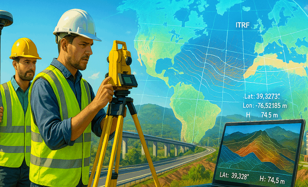La importancia de los sistemas de referencia geodésica en proyectos de ingeniería moderna