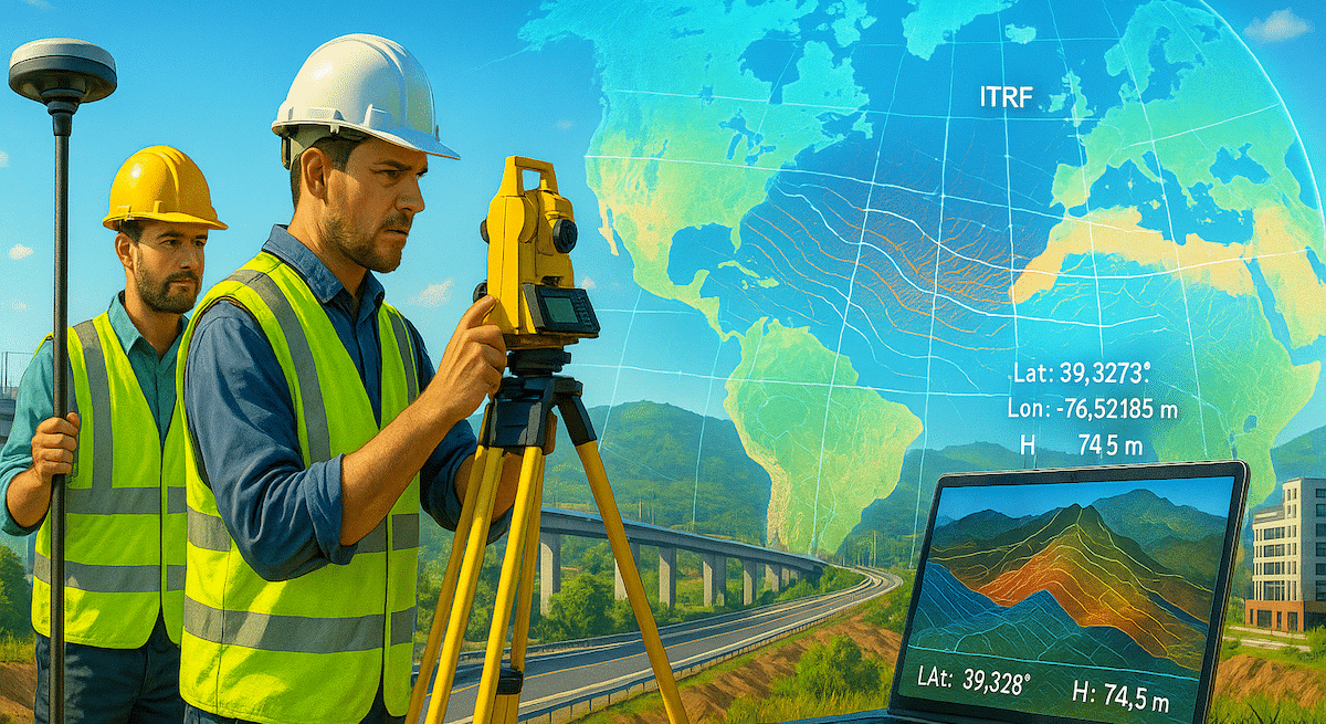 La importancia de los sistemas de referencia geodésica en proyectos de ingeniería moderna