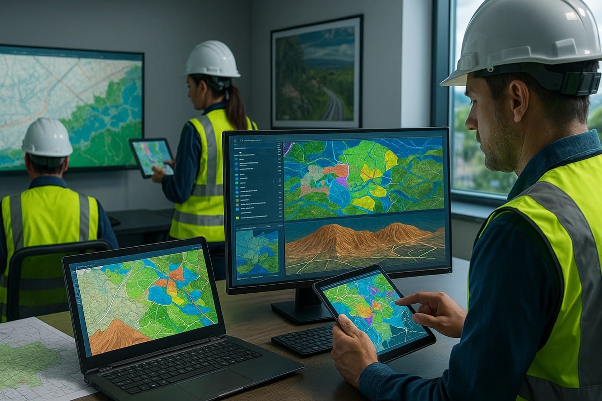 Cómo integrar datos topográficos con SIG para análisis territoriales avanzados