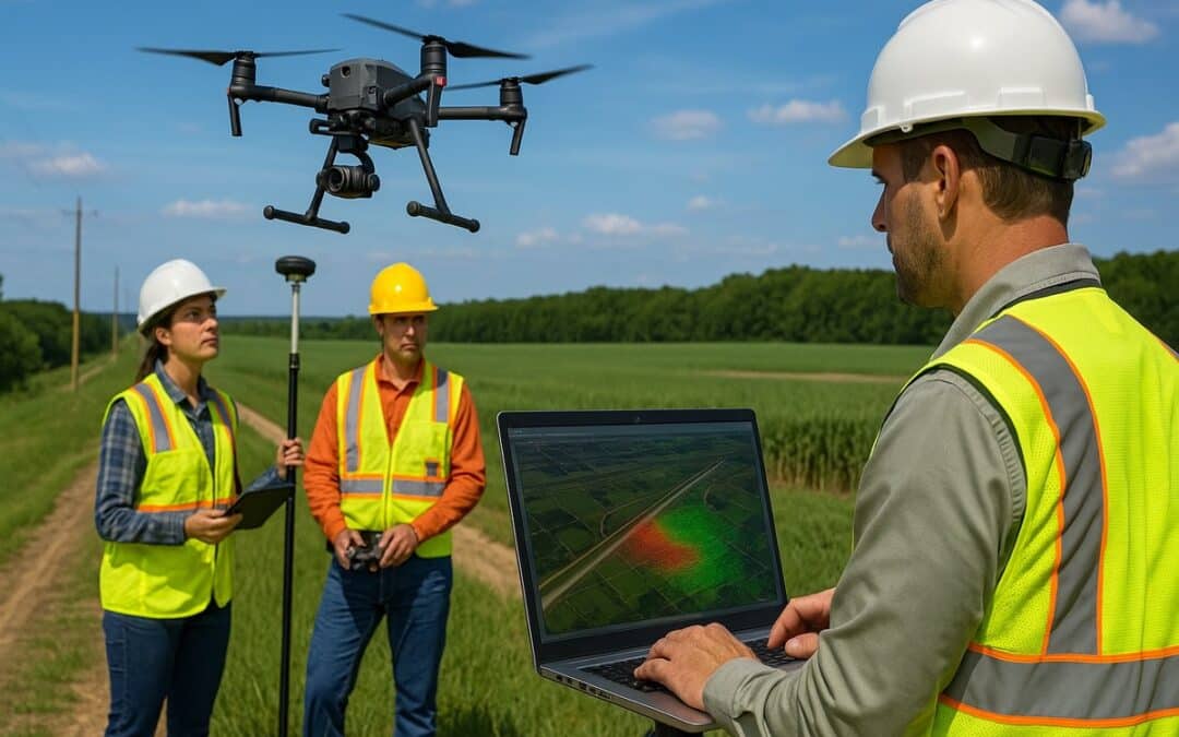 Planificación de derechos de vía con fotogrametría y LIDAR.
