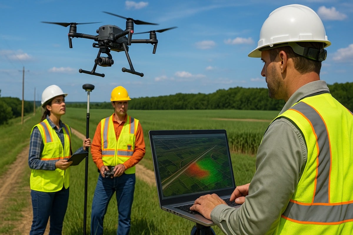 Planificación de derechos de vía con fotogrametría y LIDAR.