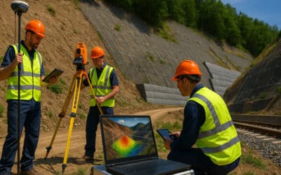 Topografía en proyectos de estabilización de taludes y laderas