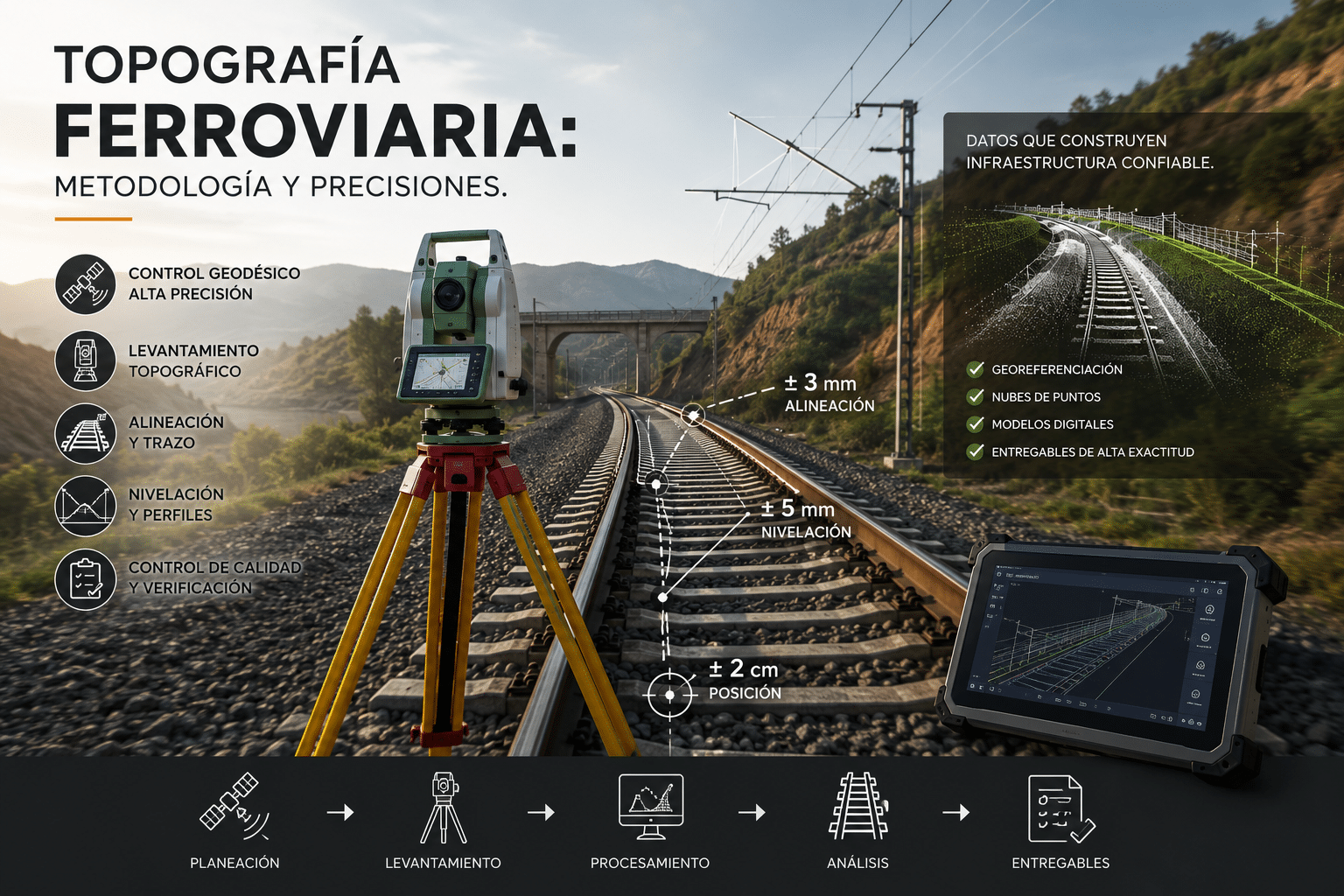 Topografía ferroviaria