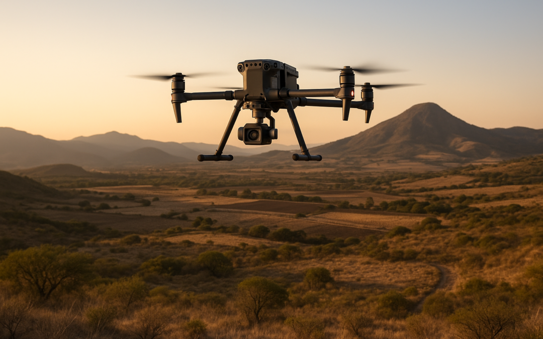 Fotogrametría con dron para derechos de vía