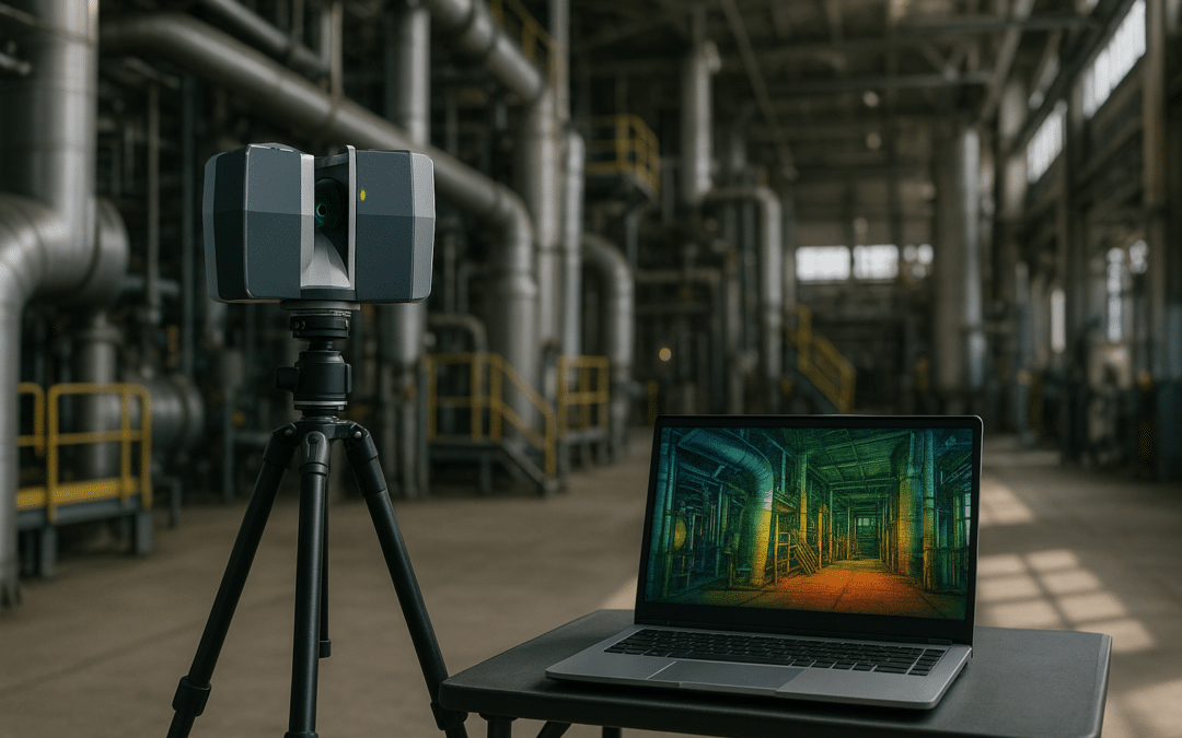 Escaneo láser 3D para piping: metodología y BIM