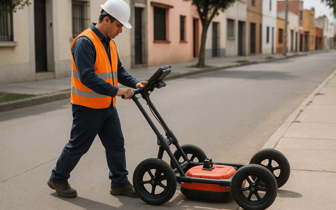Georradar: detección de instalaciones subterráneas