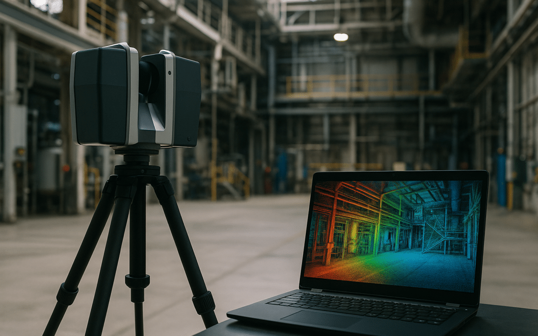 Escaneo láser 3D en plataformas industriales