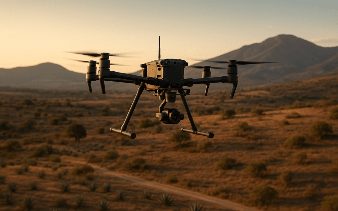 Fotogrametría con dron para derechos de vía
