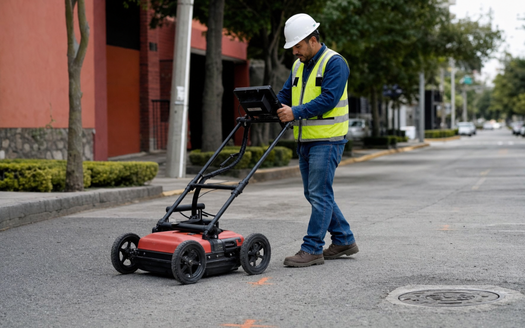Georradar en obra: detección de instalaciones subterráneas