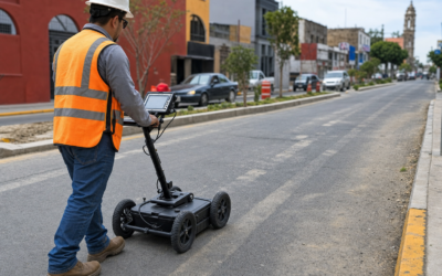 Georradar para fallas estructurales en edificios